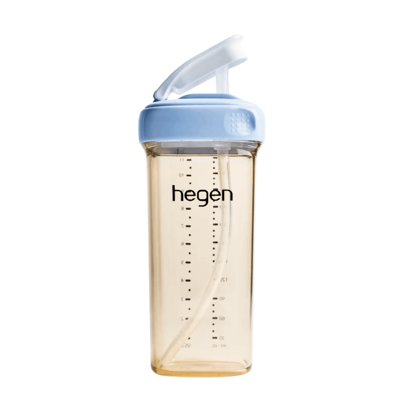 Hegen PCTO 330ml 11oz straw cup PPSU blue V2