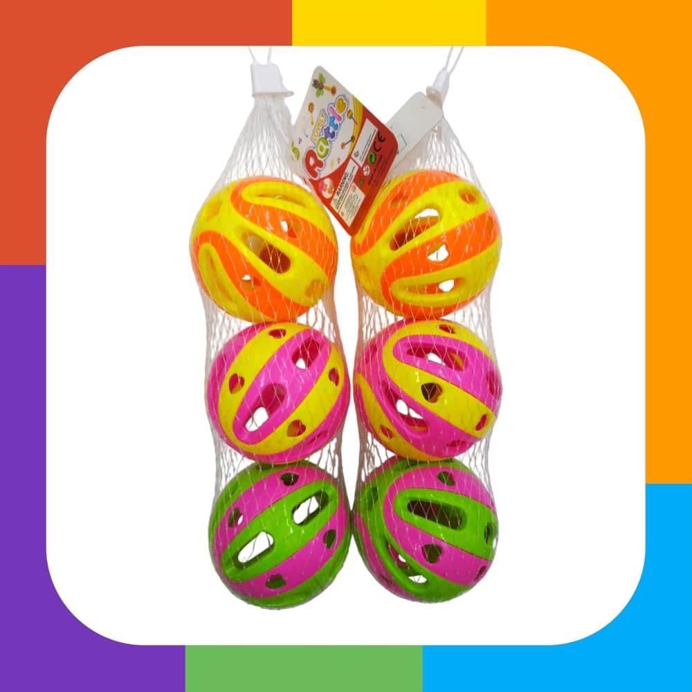 Rattle Ball 3pcs (828-1)