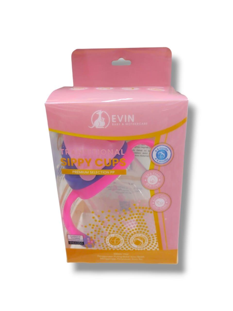 Evin Wide Neck Sippy Cup Bottle 300ML