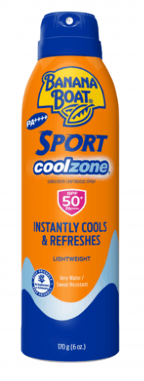 Banana Boat Sport Cool Zone Spray Spf50 170g