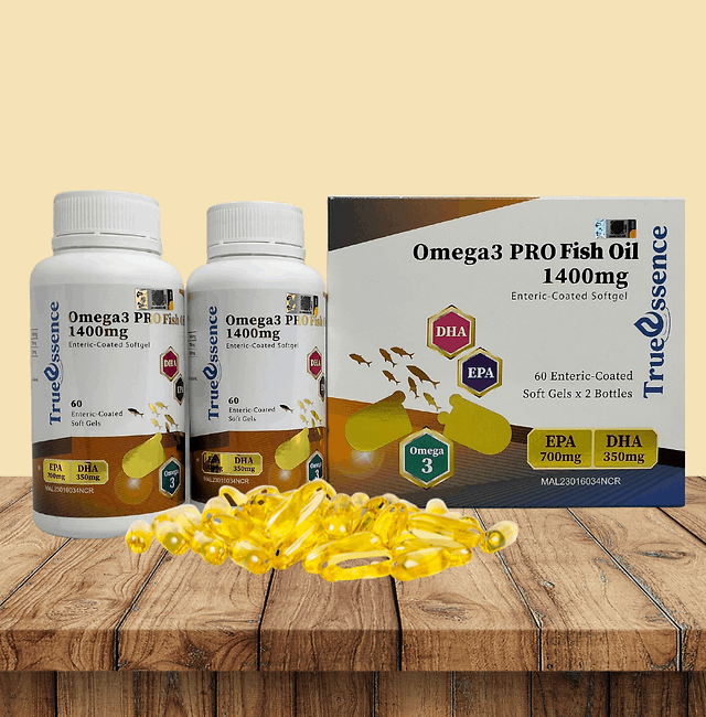 True Essence Omega 3 fish oil (90's x2)