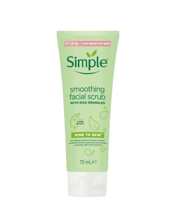 Simple Kind To Skin Smoothing Facial Scrub 75ml