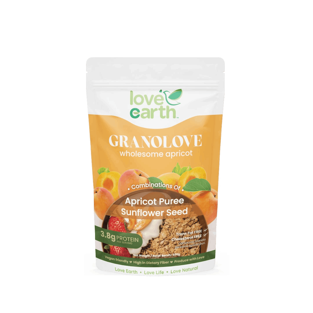 Love earth granolove apricot 300g