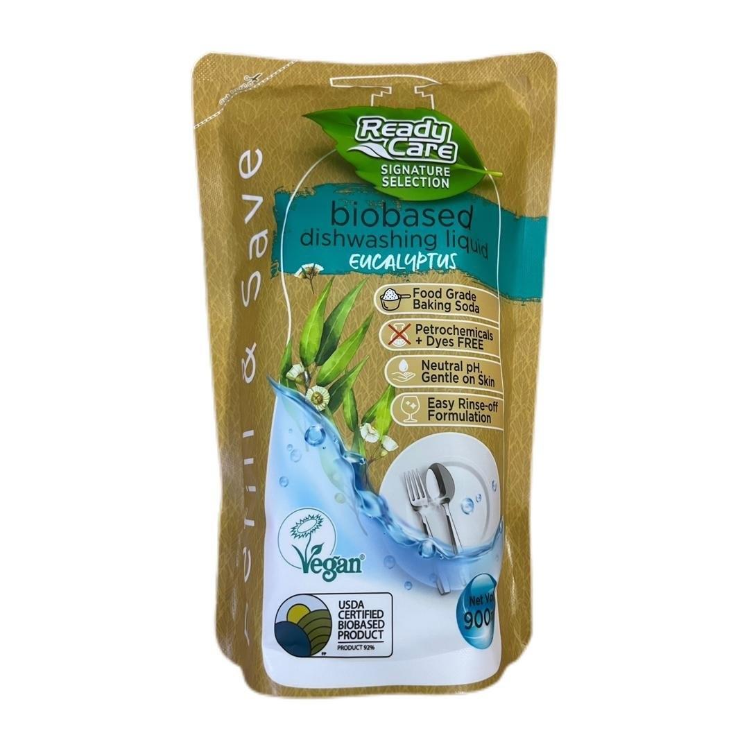 Biobased Dishwashing Lquid Eucalyptus Refill 900ml