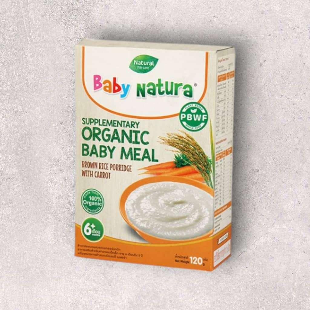 Baby Natura Brown Rice Porridge with Carrot 120g