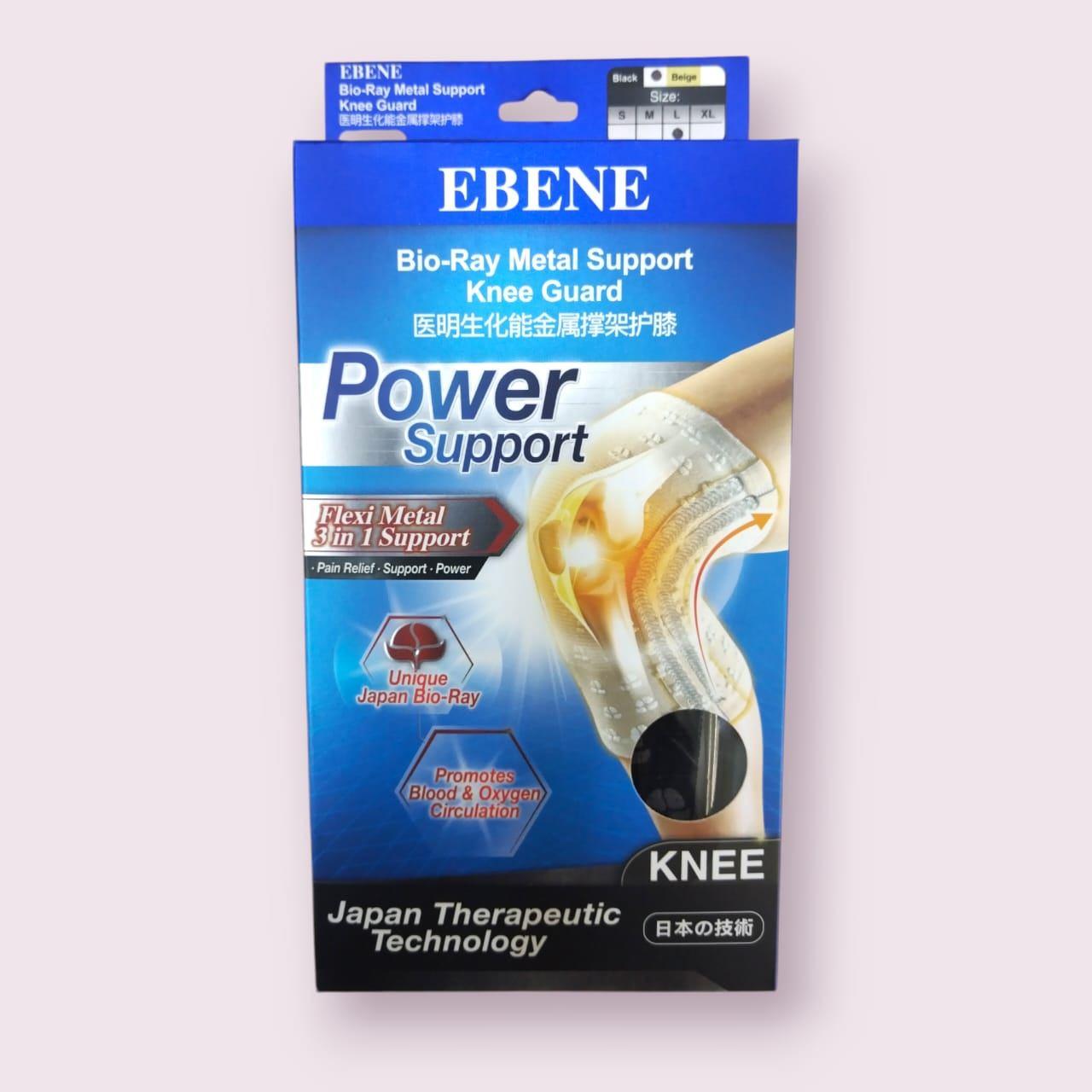 Ebene Bio-Ray Metal Power Support Knee Guard S,L,XL