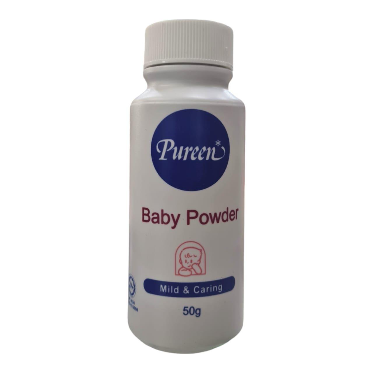Pureen Baby Powder Mild & Caring 50g