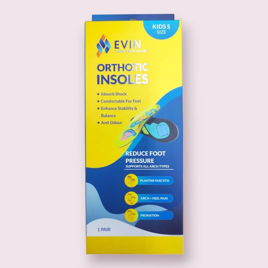 Evin Orthotic Insoles Silicone Kids