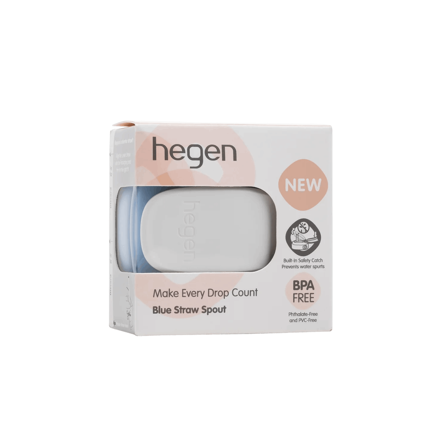 Hegen PCTO straw spout - blue