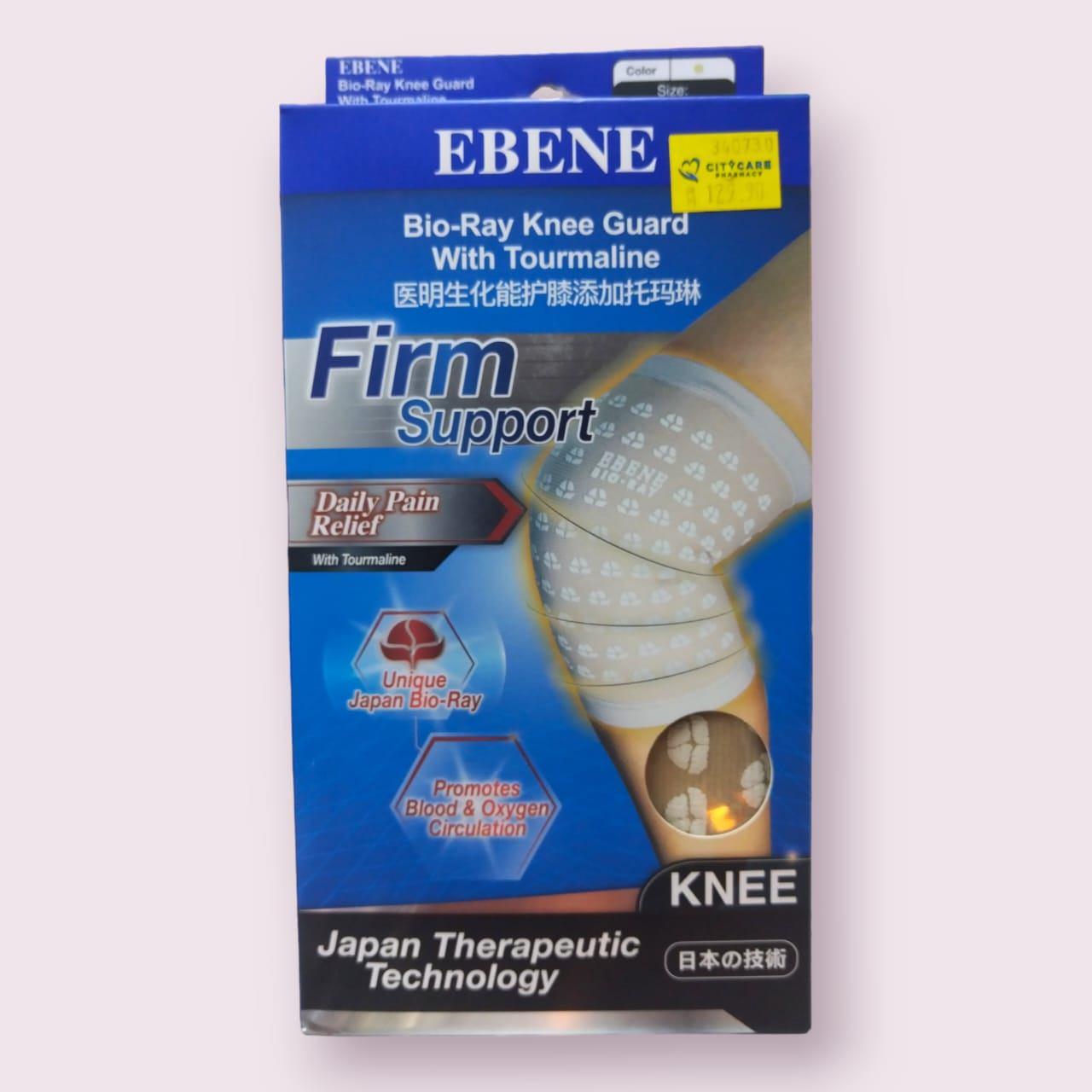 Ebene Bio-Ray Knee Firm Guard w Tourmaline S,L,XL