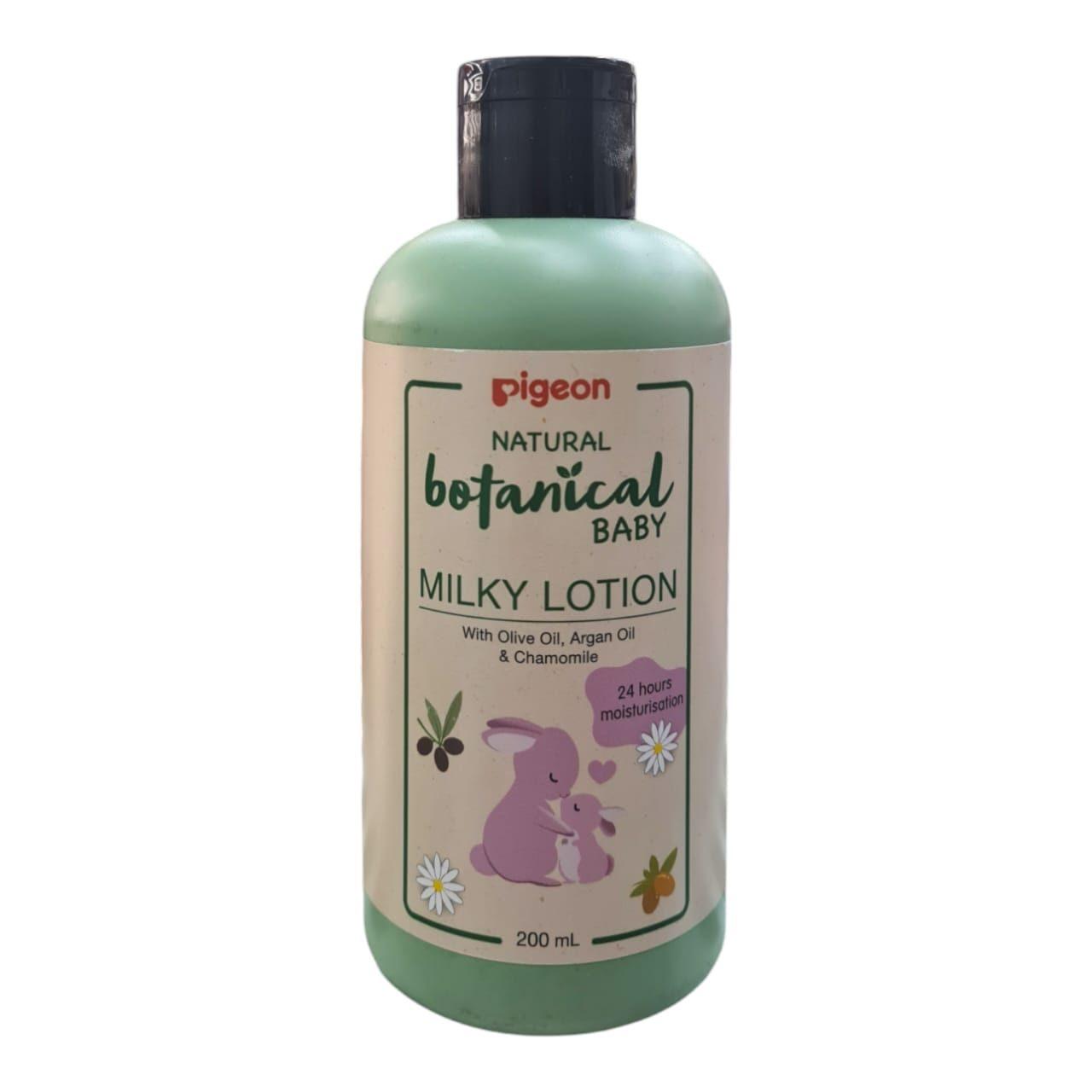 Pigeon Natural Botanical Baby Milky Lotion 200ml
