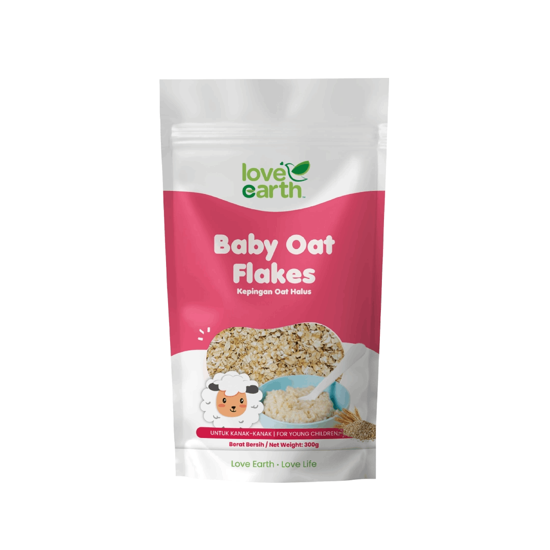 Love earth baby instant oat flakes 300g