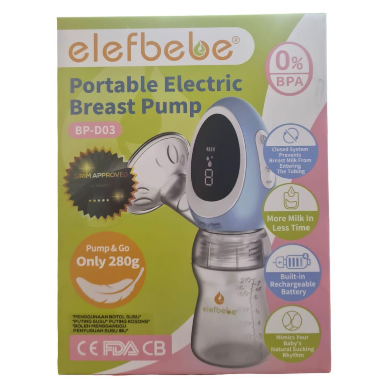 Elefbebe Portable Electric Breast Pump