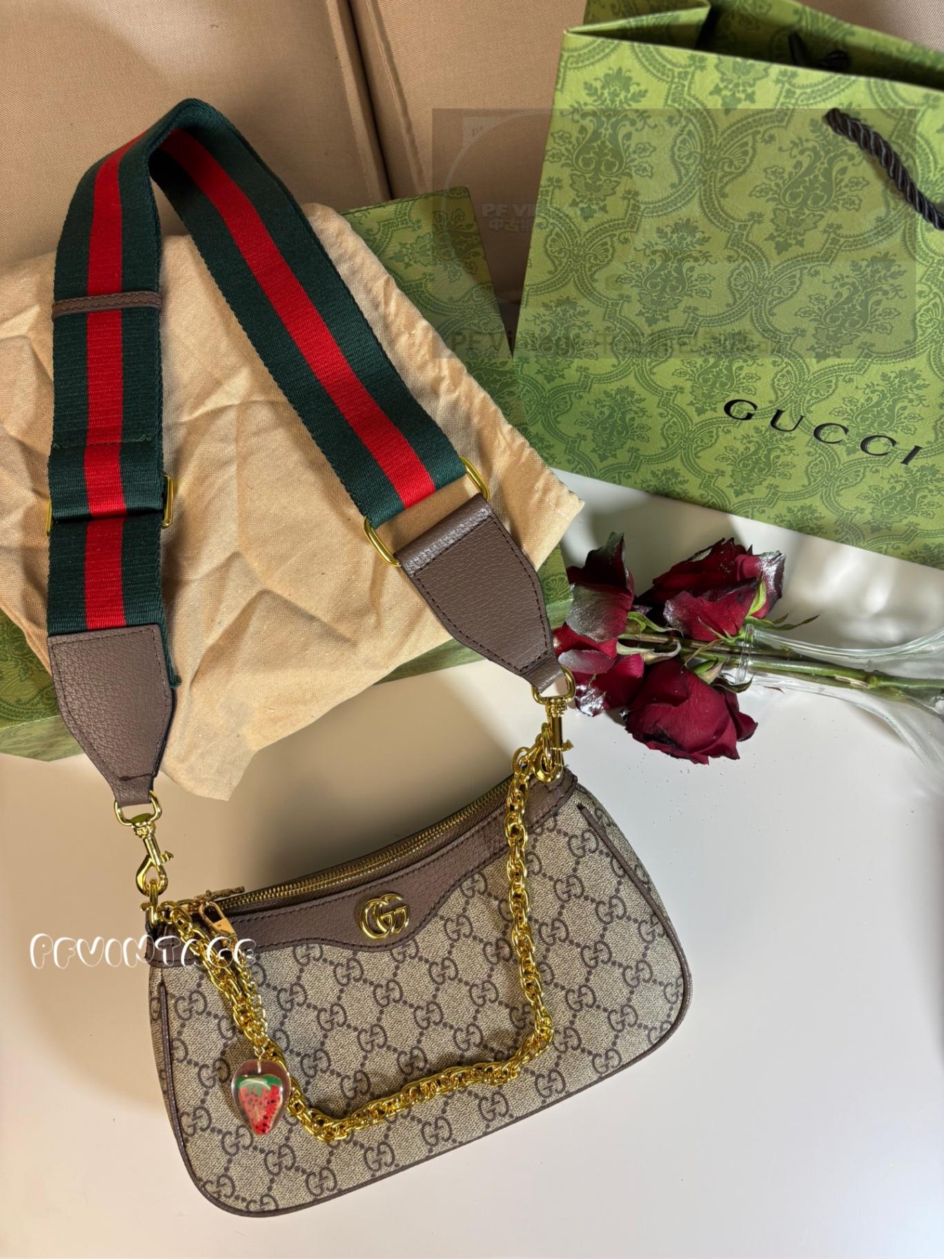 GUCCI OPHIDIA 腋下包