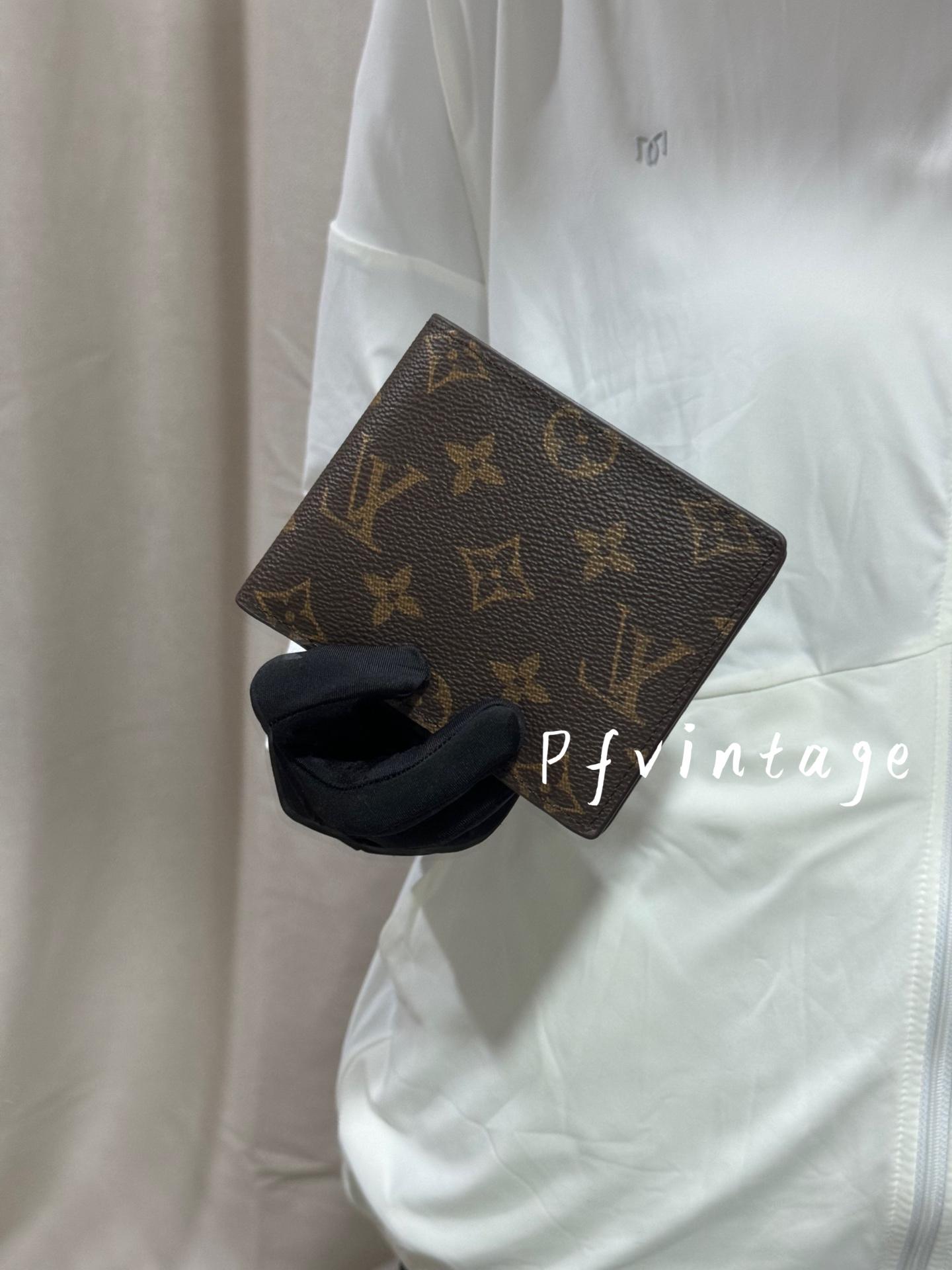 Lv拆包 经典男士短夹钱包