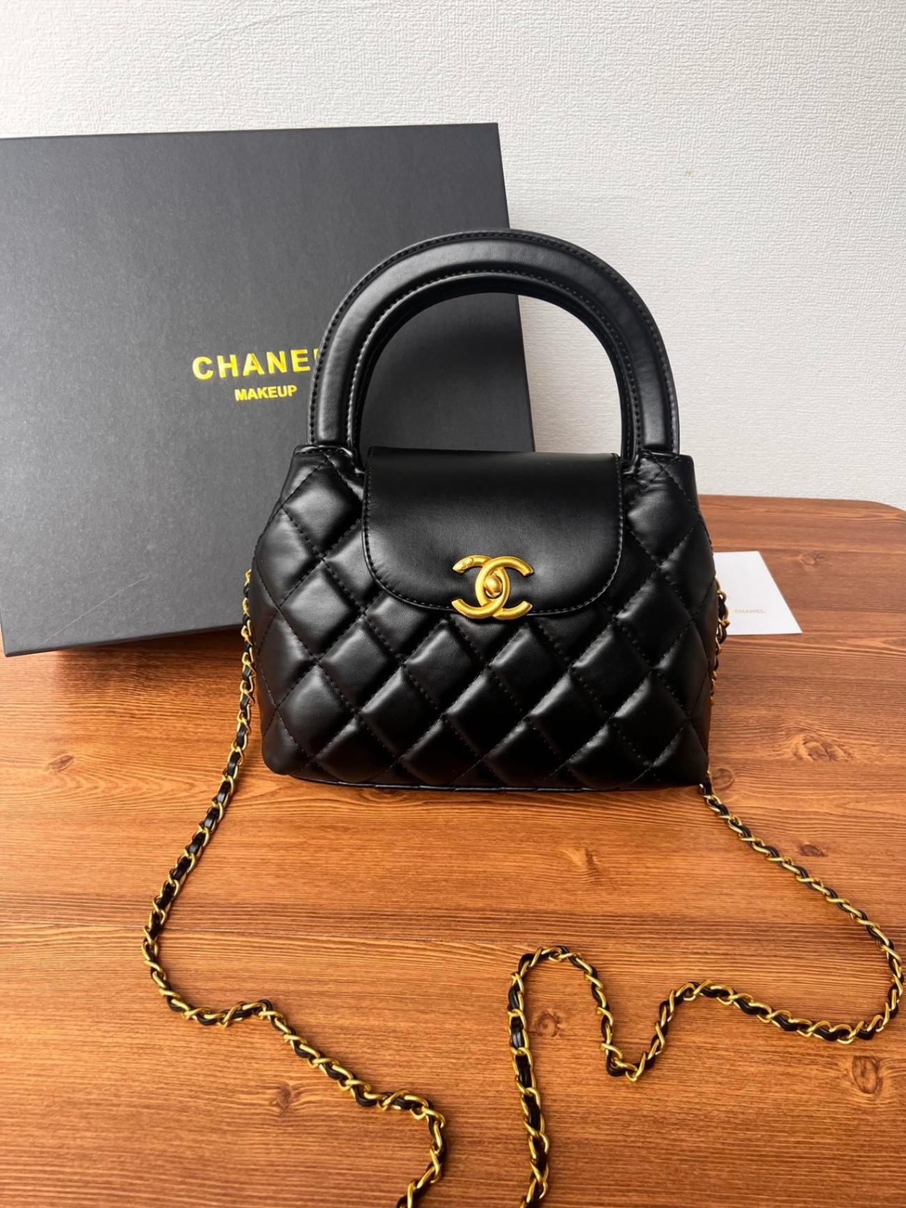 Chanel kelly菱格手提包