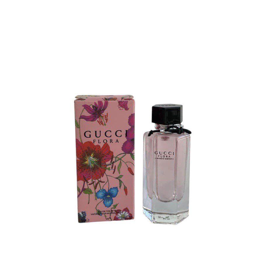 (MINI) GUCCI FLORA LIMITED PINK BOX GORGEOUS GARDENIA EDT 5ML