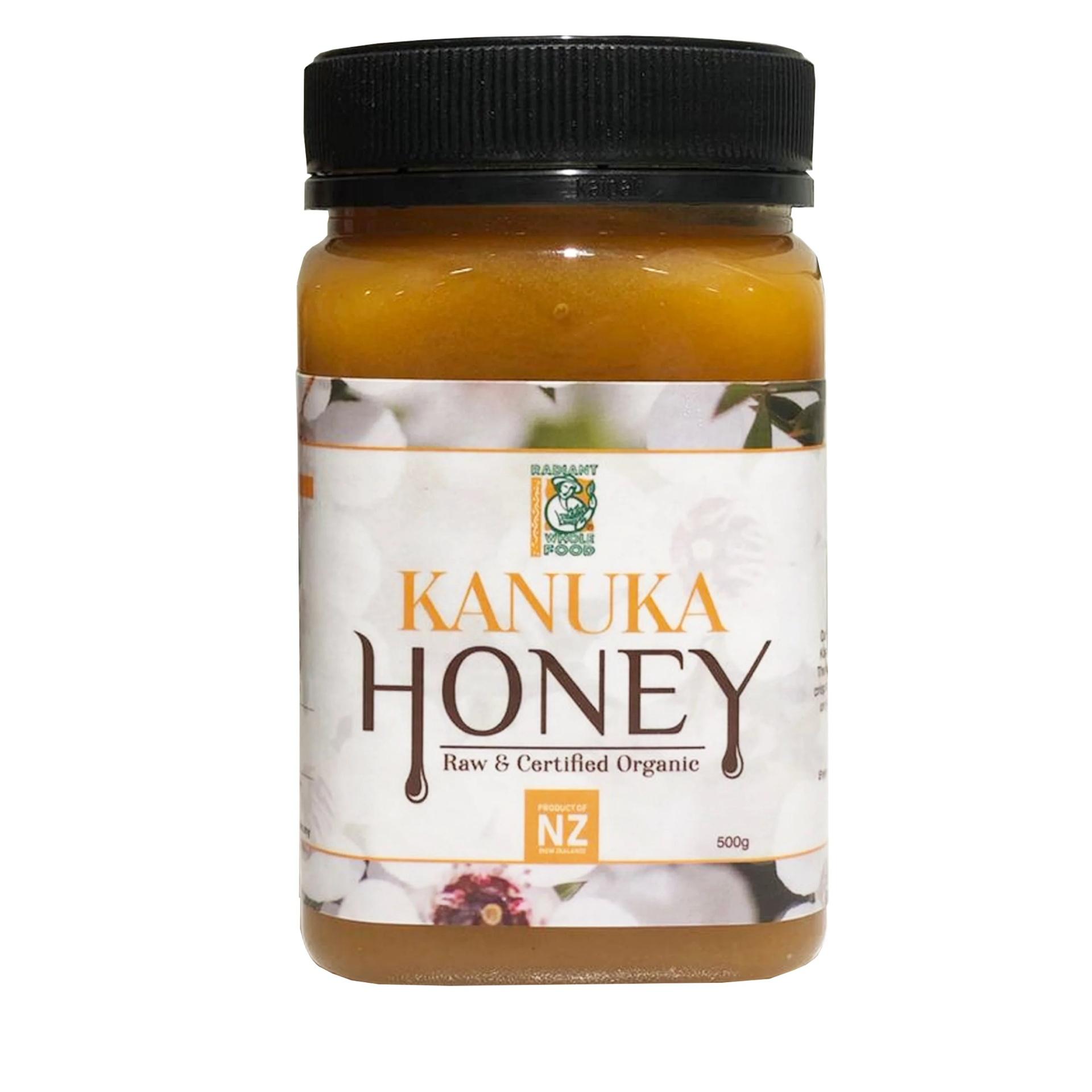 011 Radiant Organic Kanuka Honey (500g)