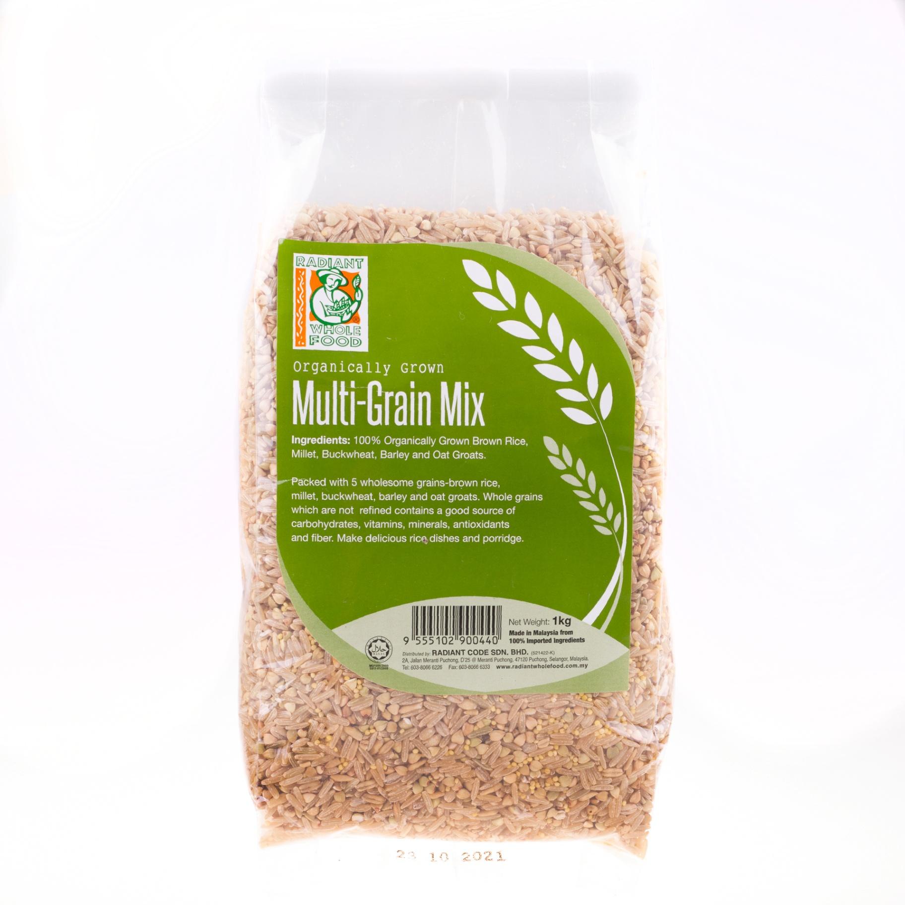 Multigrain Rice org (Brown rice, Barley, millet, Oat groat, Buckwheat)