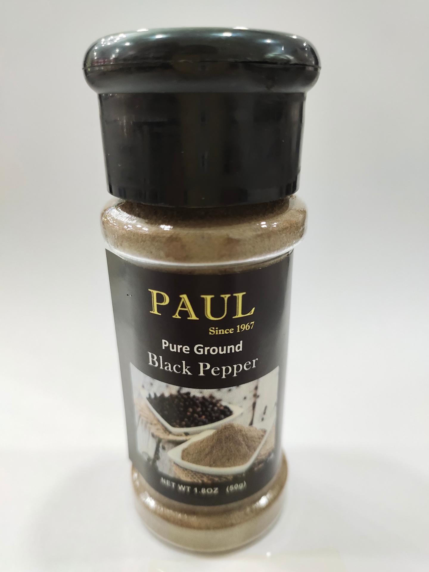 004 Pure Ground Black Pepper 黑胡椒粉 (50g)
