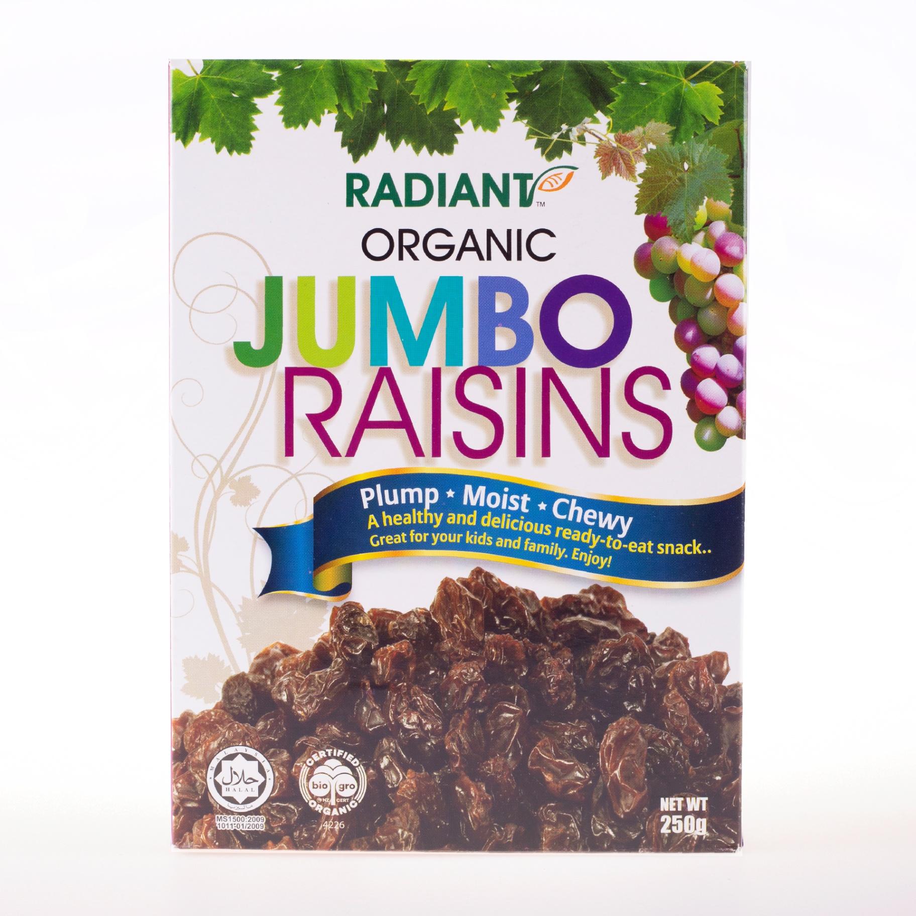 Jumbo Raisins, org