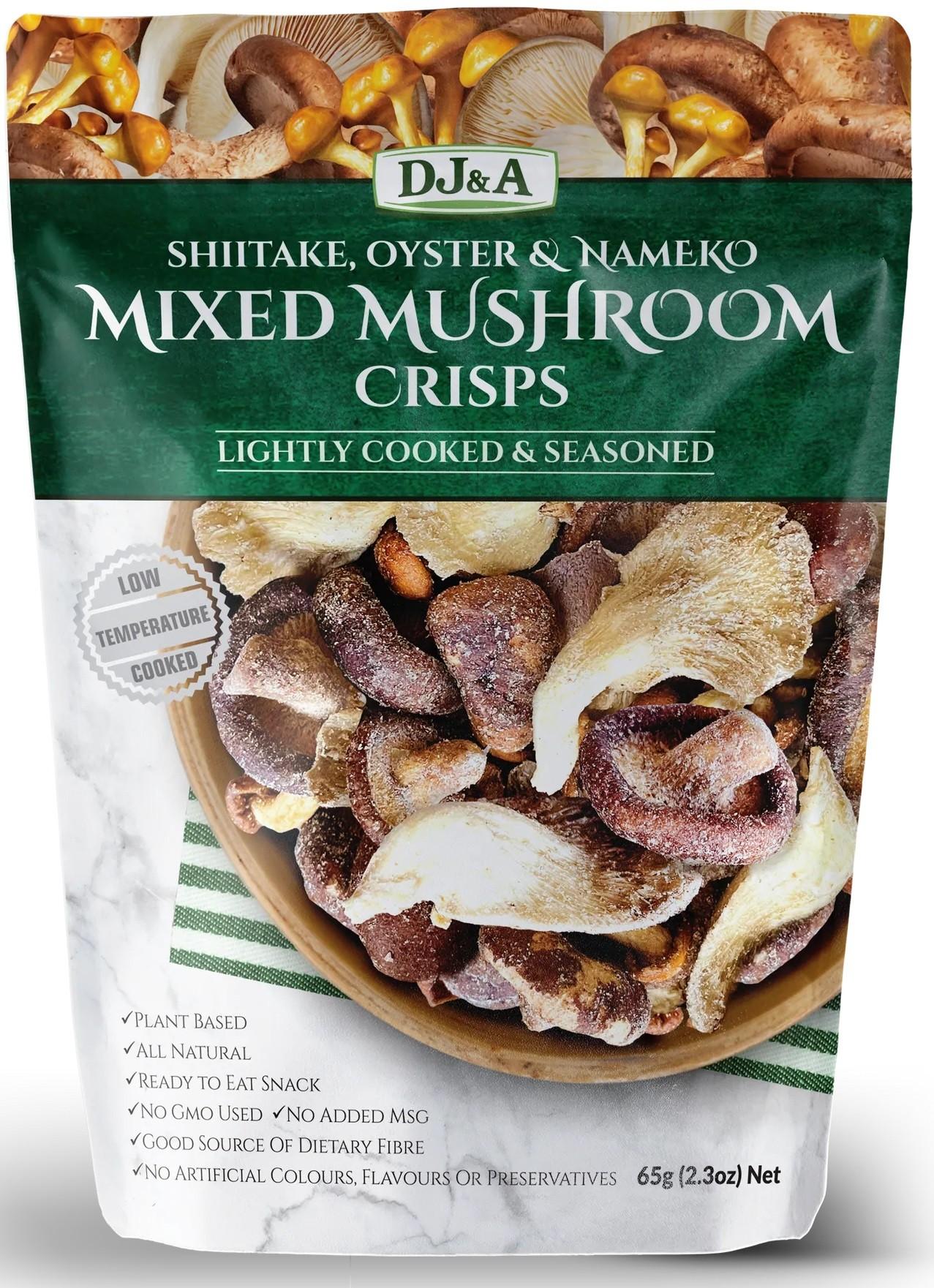 Mixed Mushroom Crisps 65g 什锦香菇薯片