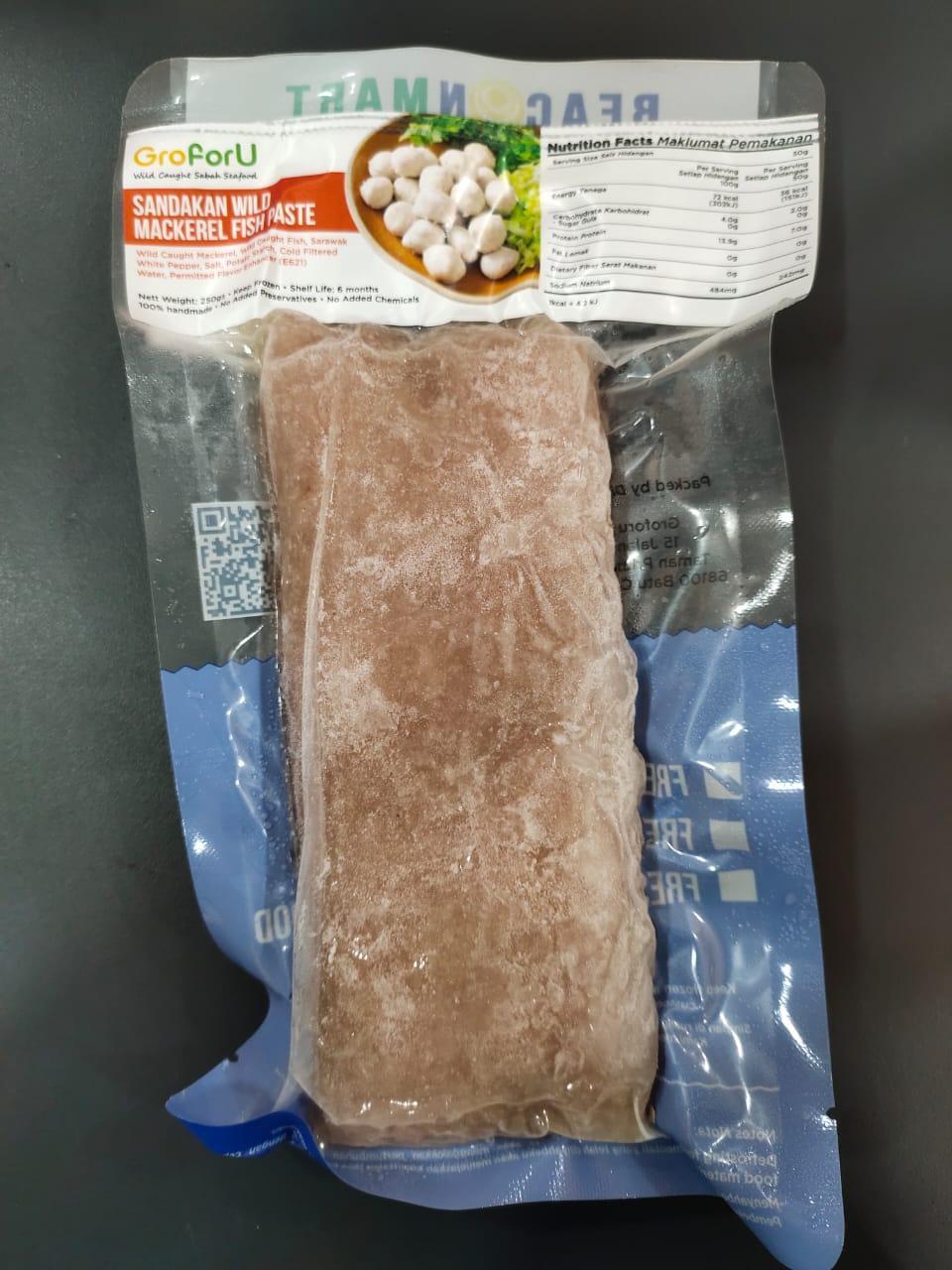 005. Wild Caught Fish Paste (Mackerel鲛鱼) 野生鱼滑