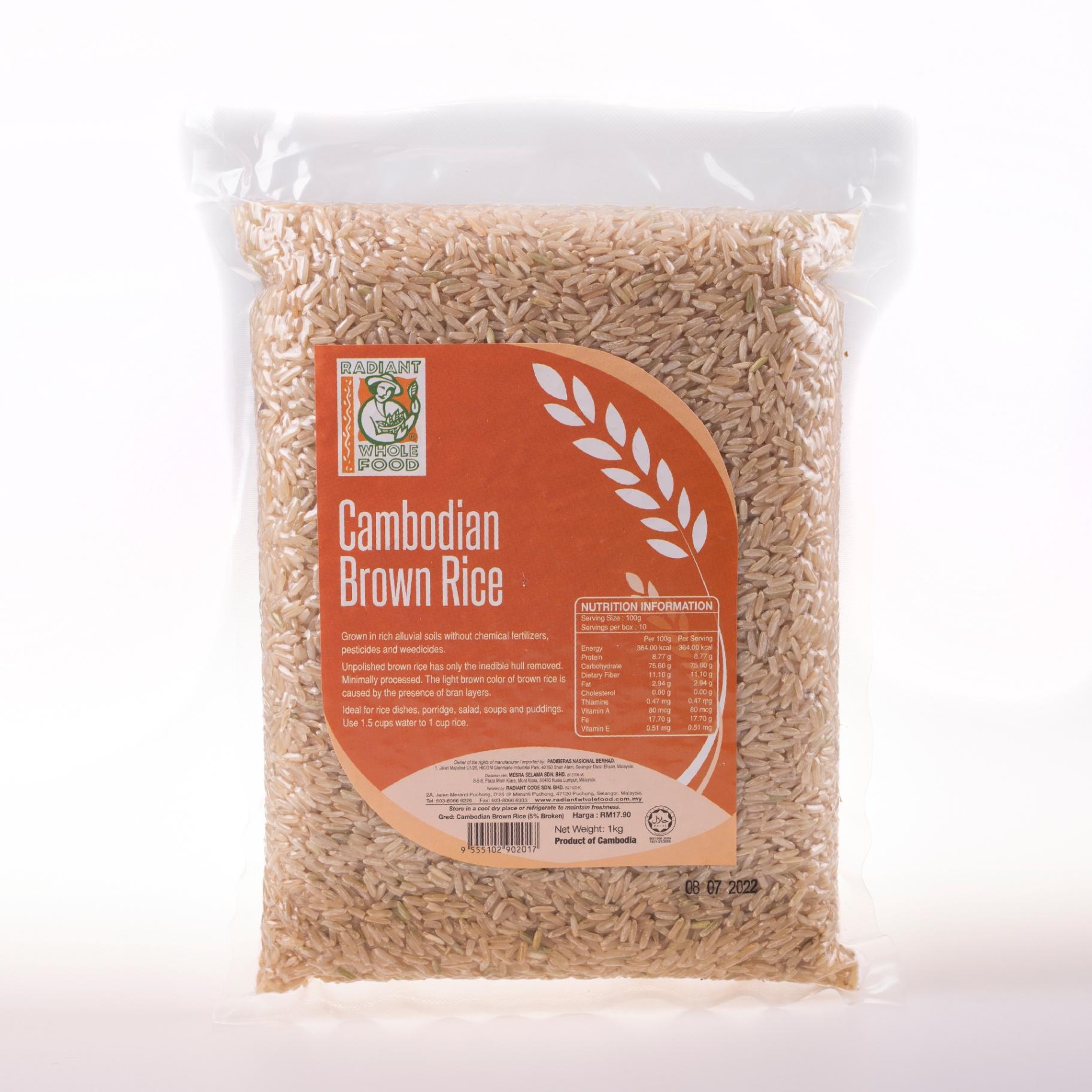 Cambodian Brown Rice, org