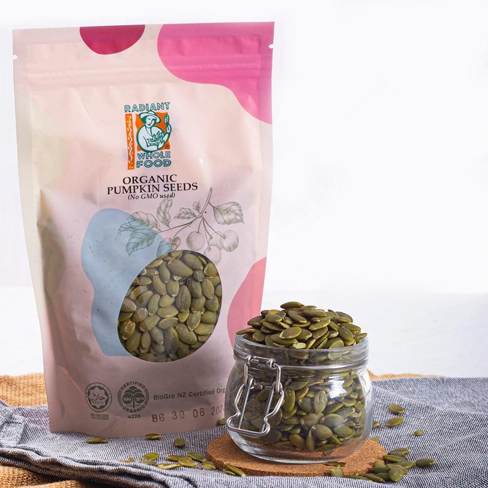 Pumpkin seed, shelled, org
