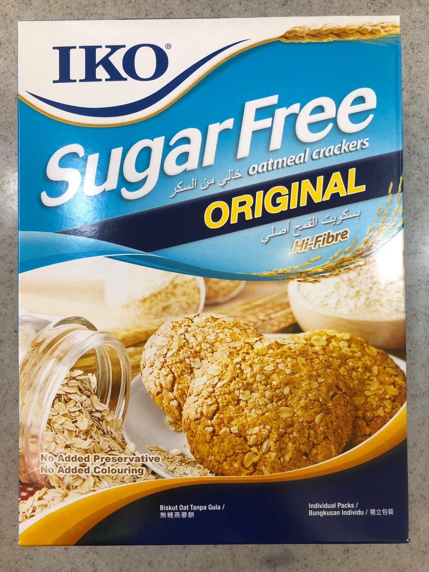 IKO SugarFree Oatmeal Crackers(Original)