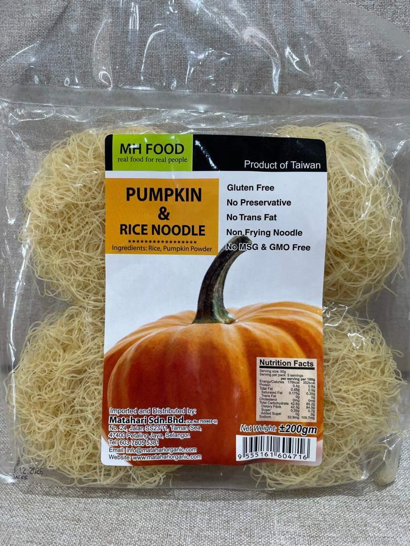 MH FOOD Gluten Free Pumpkin & Rice Noodle