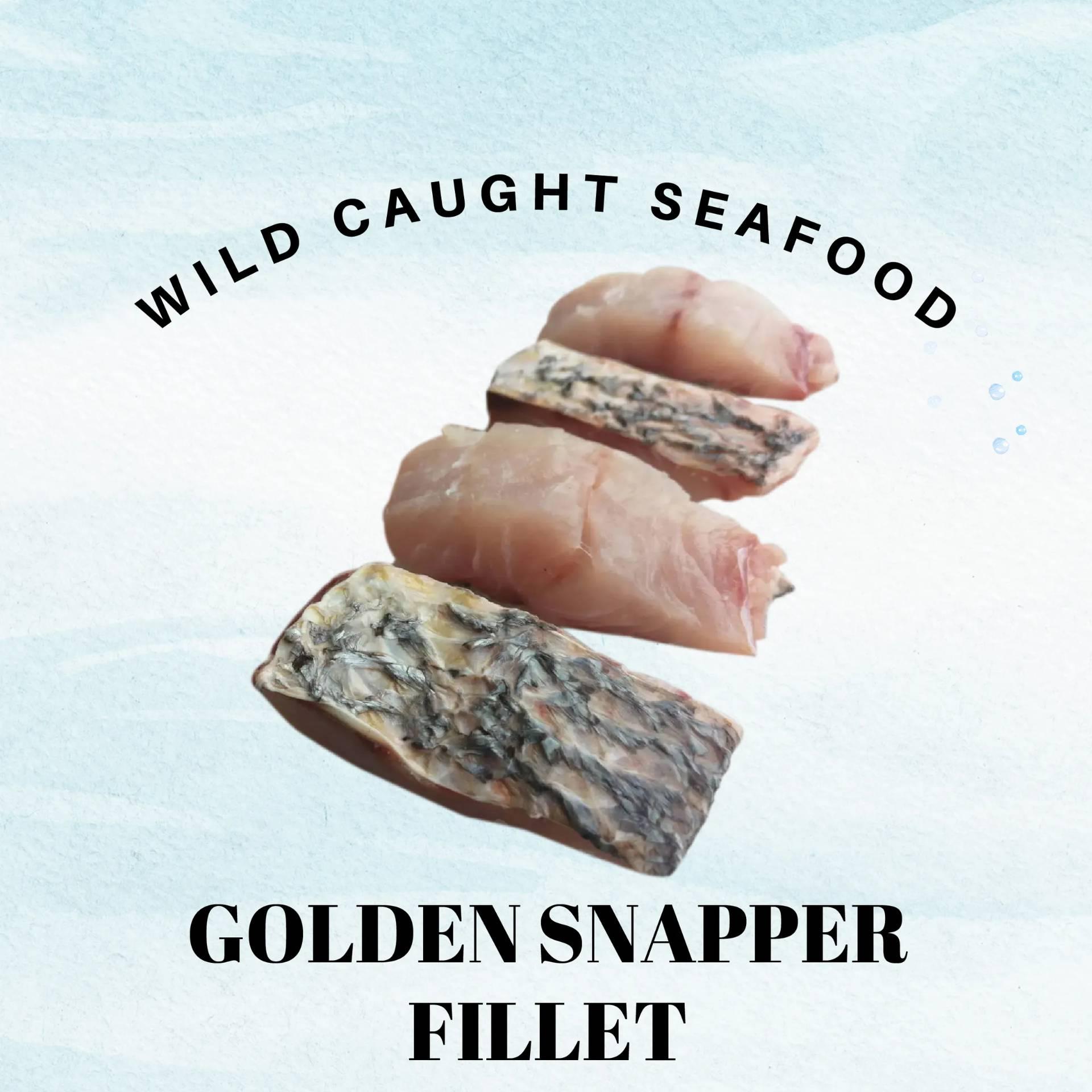 054. Wild Caught Sabah Golden Snapper Fillet 沙巴野生红枣鱼柳 (128g)