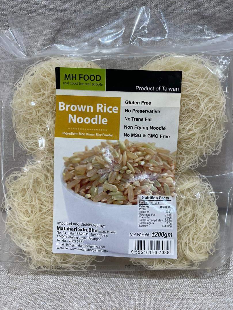 MH FOOD Gluten Free Brown Rice & Rice Noodle