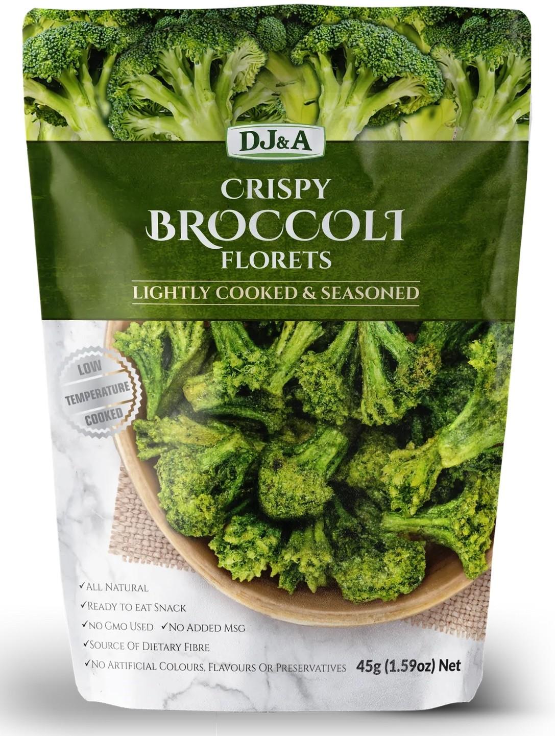 Crispy Broccoli Florets 45g 香脆西兰花