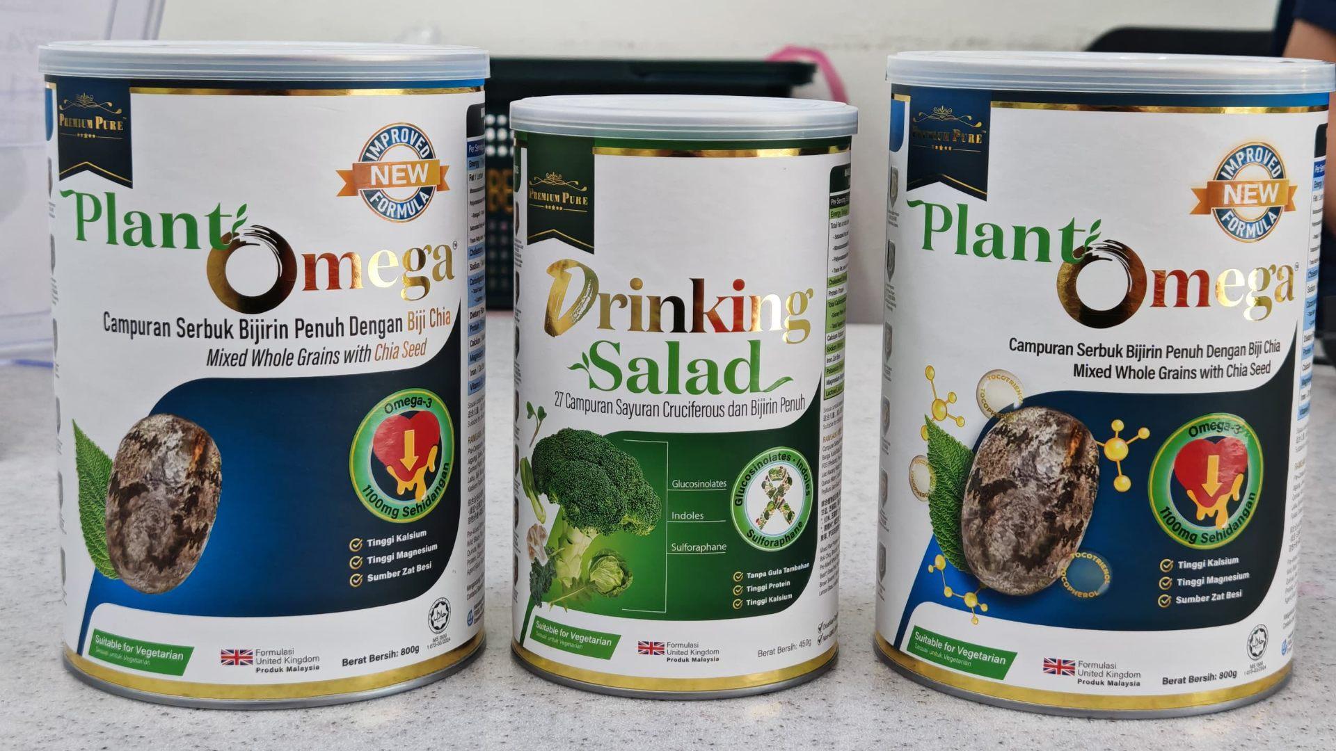 Buy 2 Plant Omega 800g (Free 1 Drinking Salad 450g)