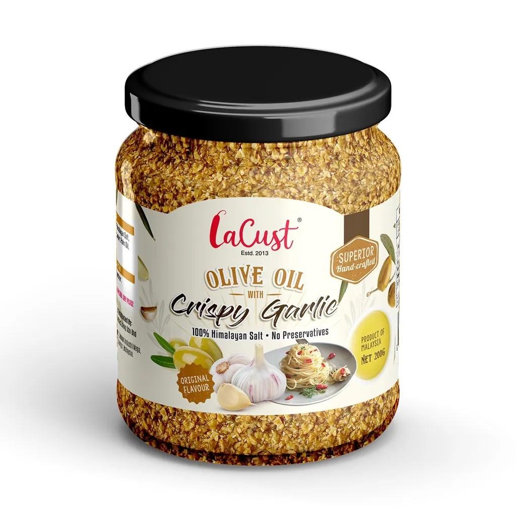 Original Crispy Garlic 200G | with Extra Virgin Olive Oil