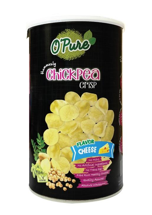 O'Pure Cheese Chickpea Crisp 起司鹰嘴豆脆片 80g