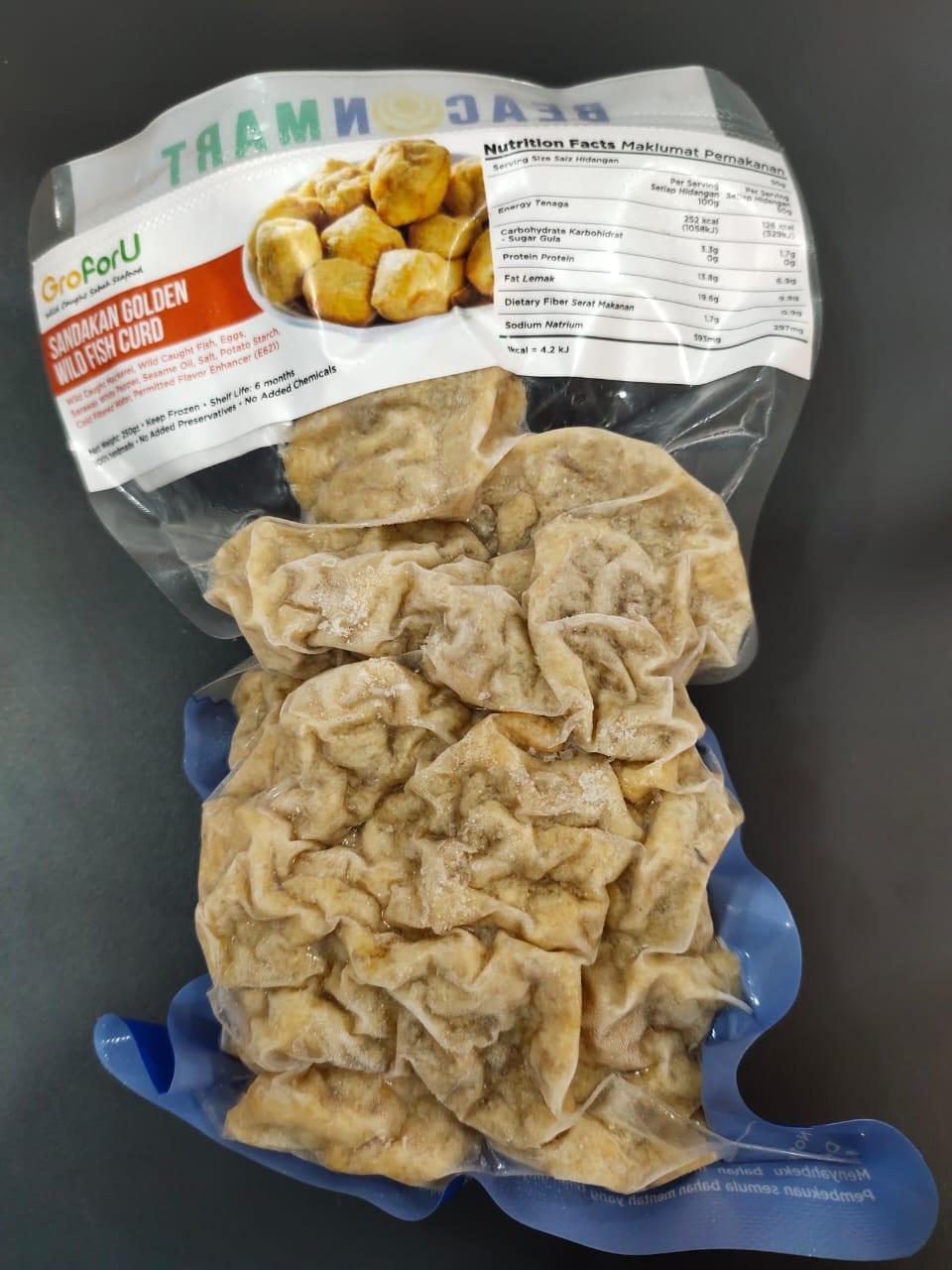 003. Wild Caught Sandakan Golden Fish Curd 山打根野生黄金鱼腐
