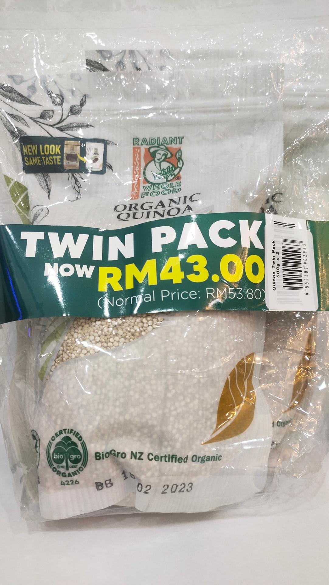 Organic Quinoa - Twin Pack Bundle