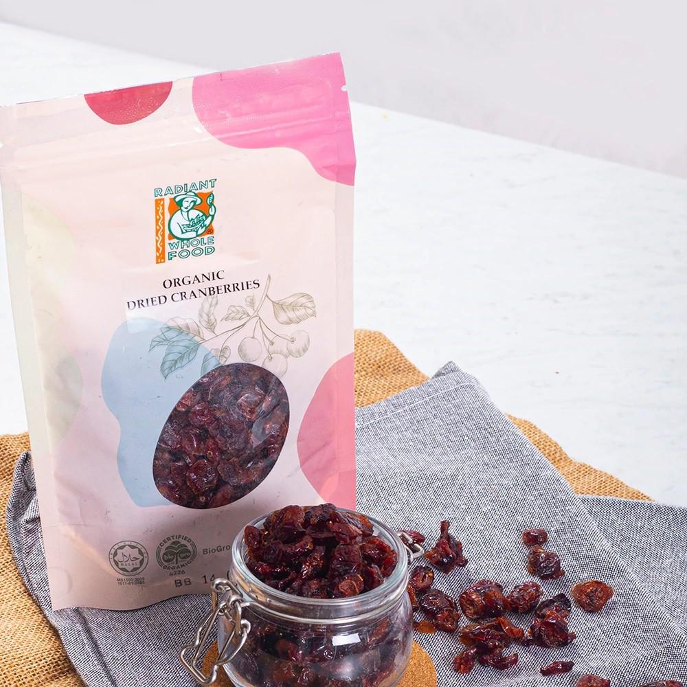 Dried cranberries, org