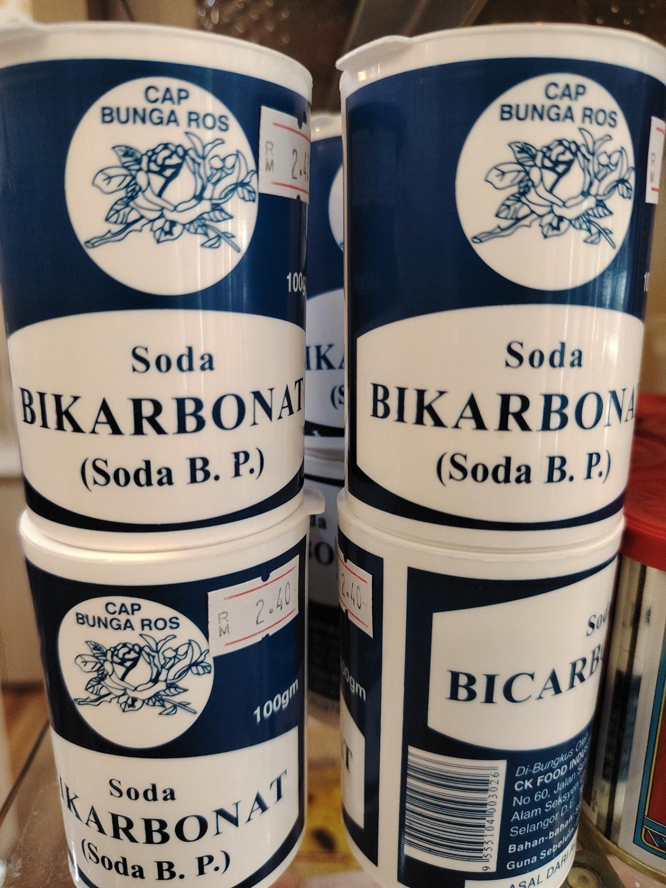Bunga Ros Soda Bikarbonat