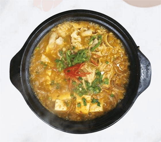 1714 KOREA KIMCHI PORK BELLY CLAYPOT 韩式泡菜花肉锅