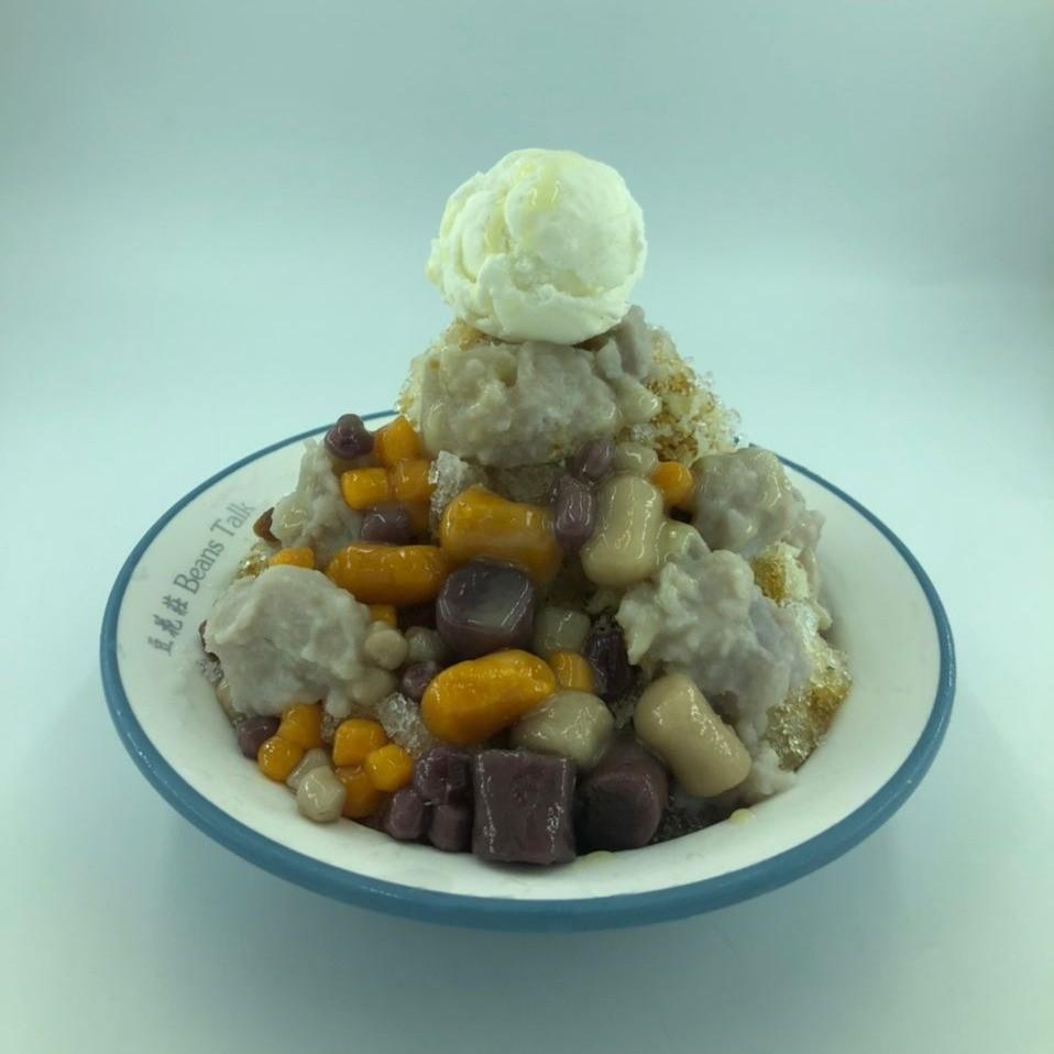 CB1102 Taiwan Snow Yam Ice台式雪山芋头牛奶冰