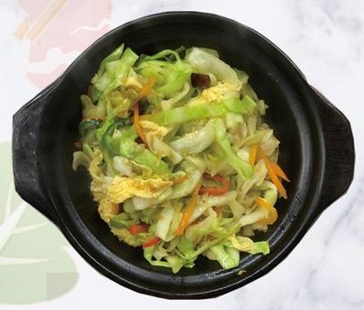 1606 EGG WITH CABBAGE 蛋炒高丽菜