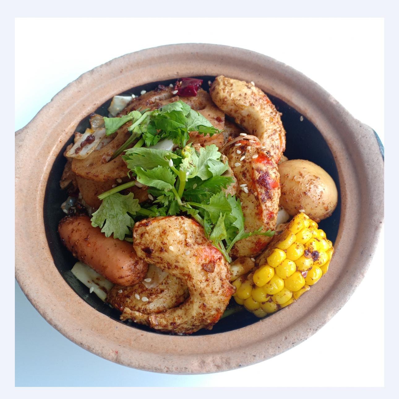 MALA HOT POT(VEGETARIAN) 麻辣香锅（素食）