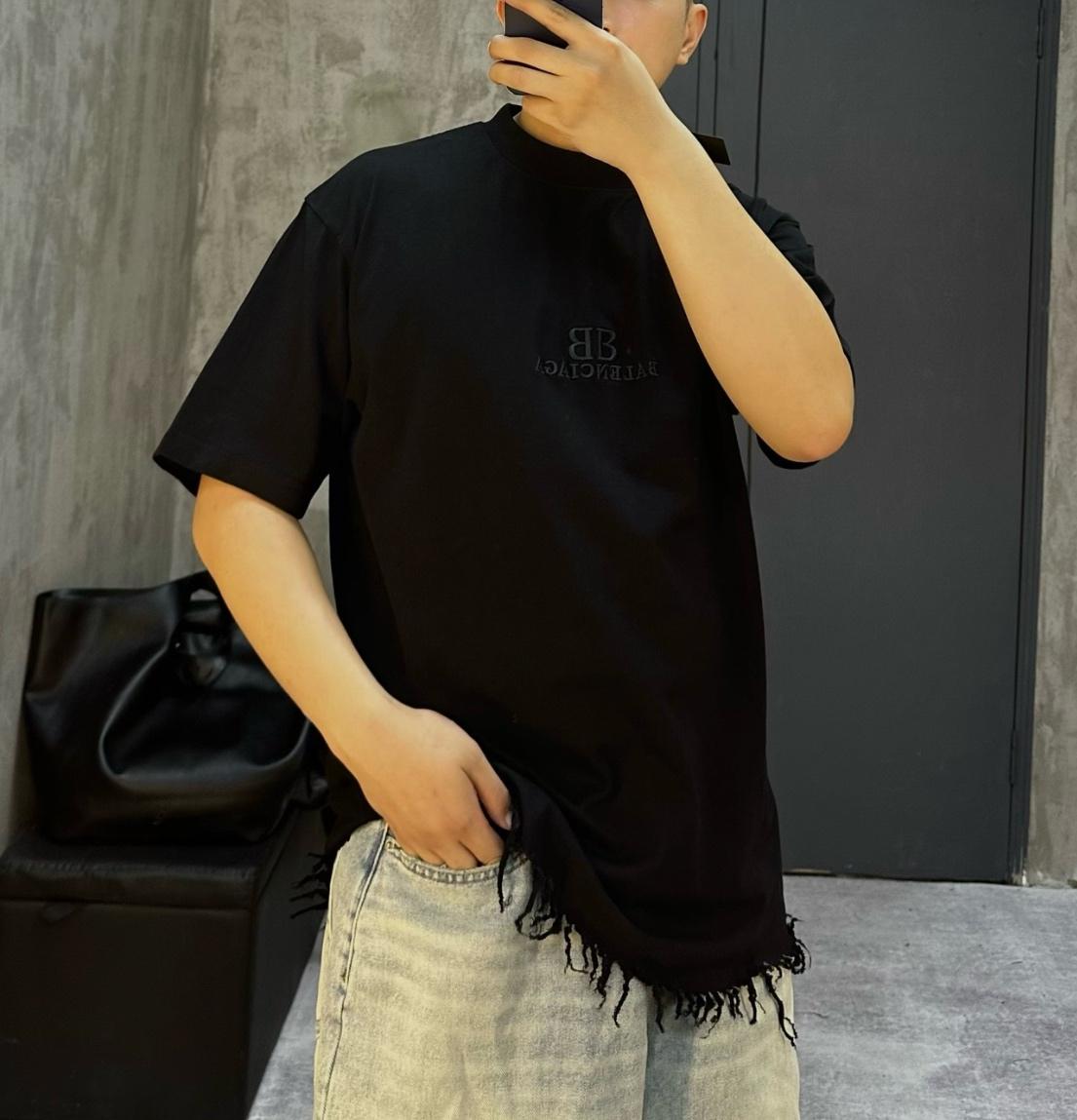 Balenciaga短袖 24SS刺绣