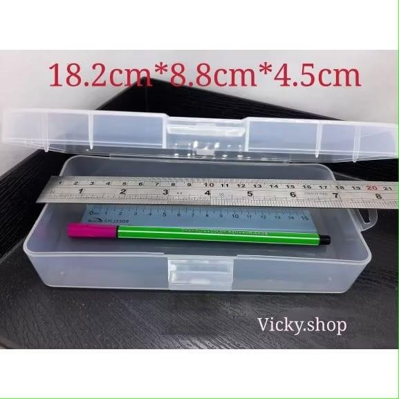 DV12018Transparent PP Rectangular Parts Mobile Phone Repair Tool Mini Storage Box透明PP长方形零件手机维修工具迷你收纳盒