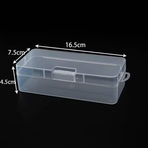 DV12009Rectangular transparent PP plastic box长方形透明塑料盒Kotak plastik PP telus segi empat tepat