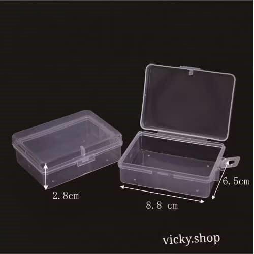 DV30008kotak plastic kecil pp small storage box transparent plastic box packaging jewelry box小号透明塑料盒包装盒饰品收纳盒