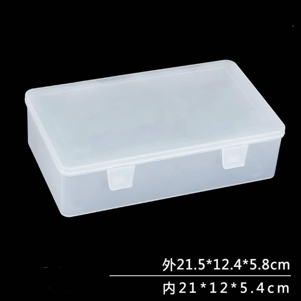 DV12155 PP large tool box rectangular塑料空盒五金配件零件盒原件盒子PP大号工具盒长方形